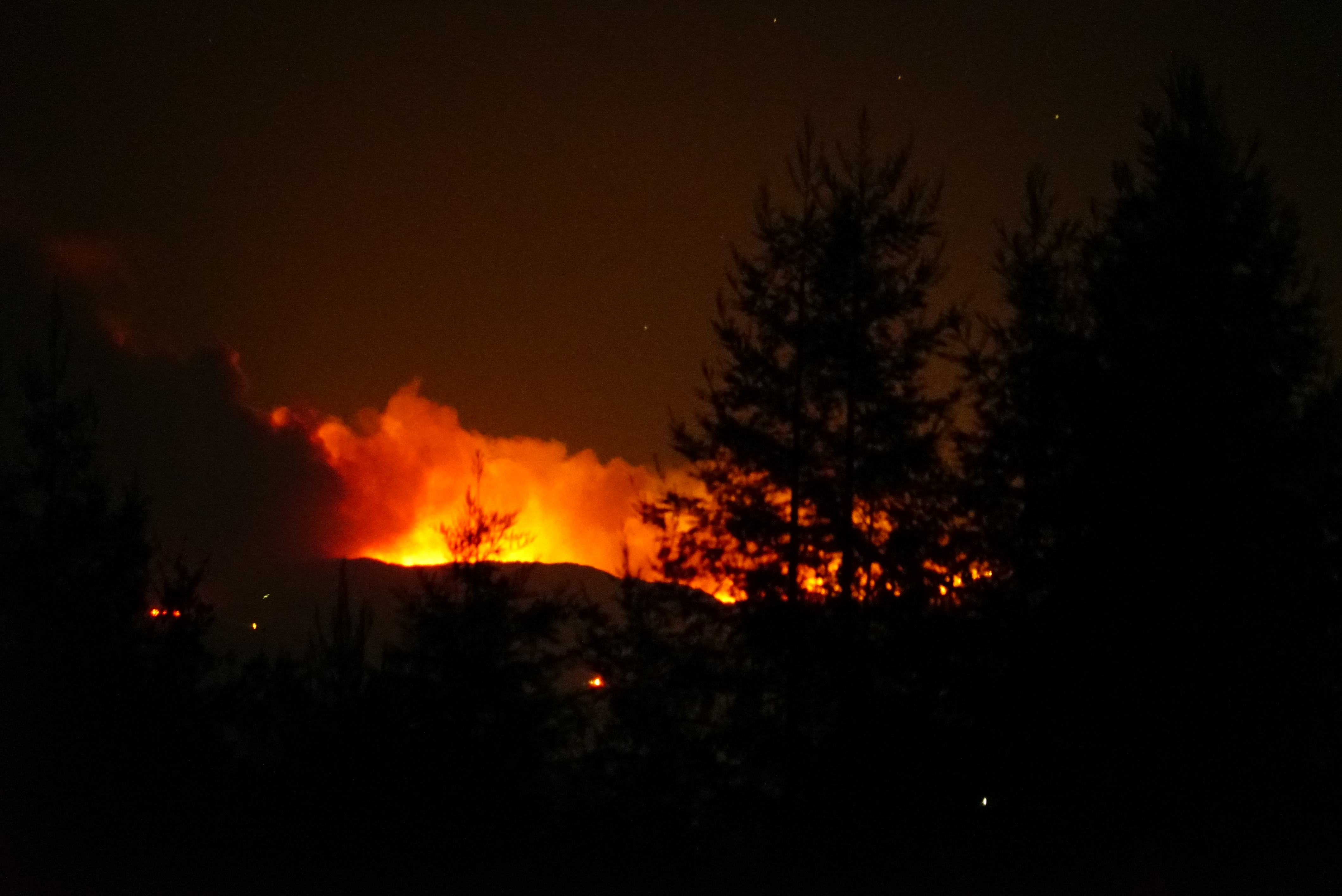 Kincade Fire in Sonoma County